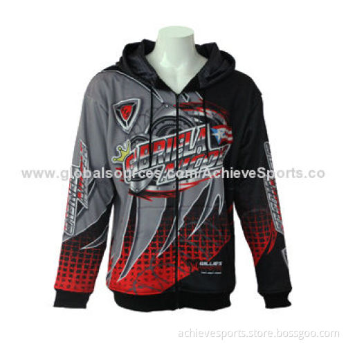 Pullover Hoodies with Two Hand Warmer Pockets and Zip-up, 100% Polyester Warm Fabric